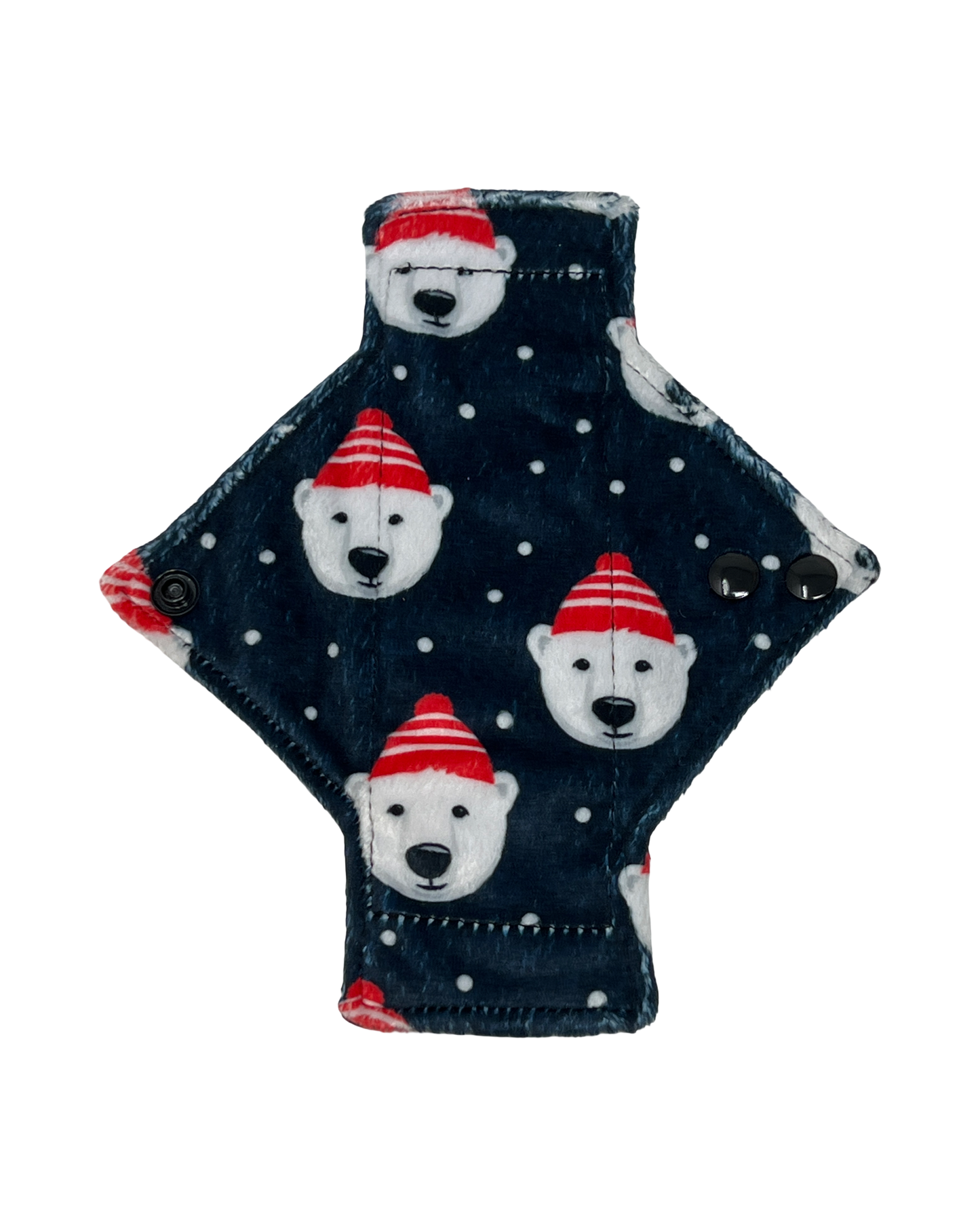 Polar Bears Minky Single Pantyliner