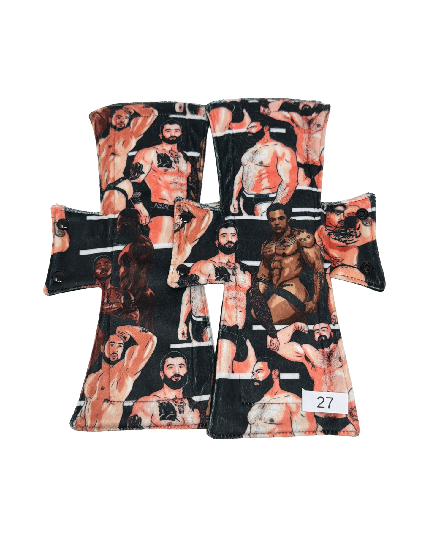 #027 - Imperfect Minky Night/Postpartum Pad Set (2)