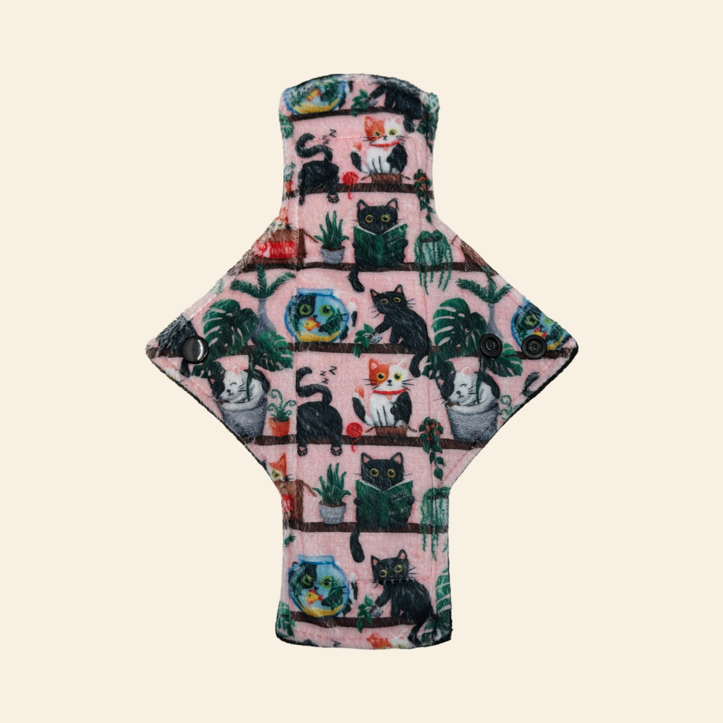 Plant Cats Minky Heavy Flow Day Pad