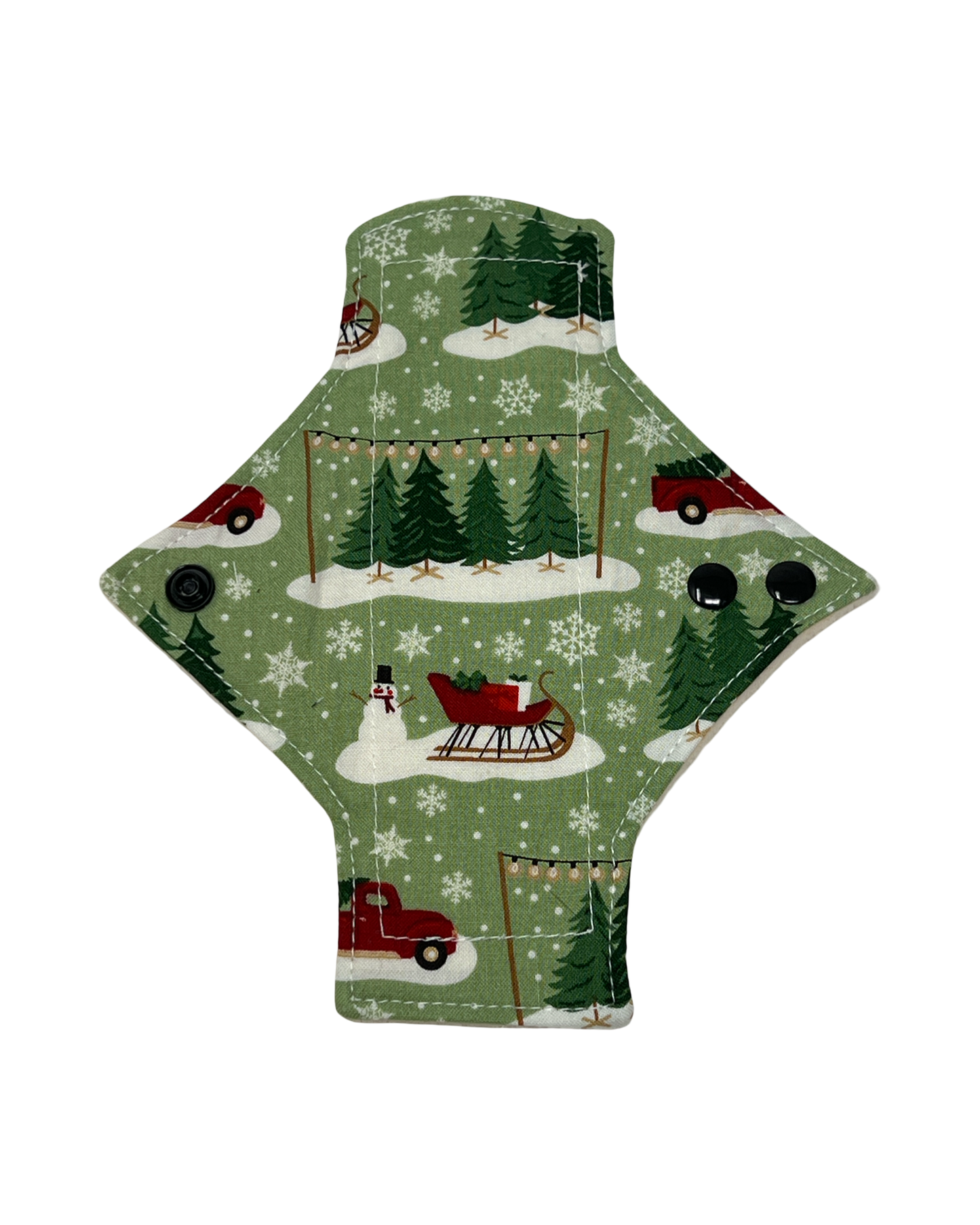 Green Tree Lot Cotton Single Pantyliner