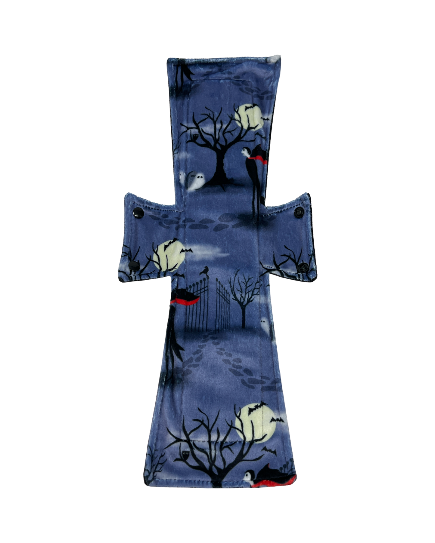 Dracula Minky Single Super Night/Postpartum Pad 16.5"