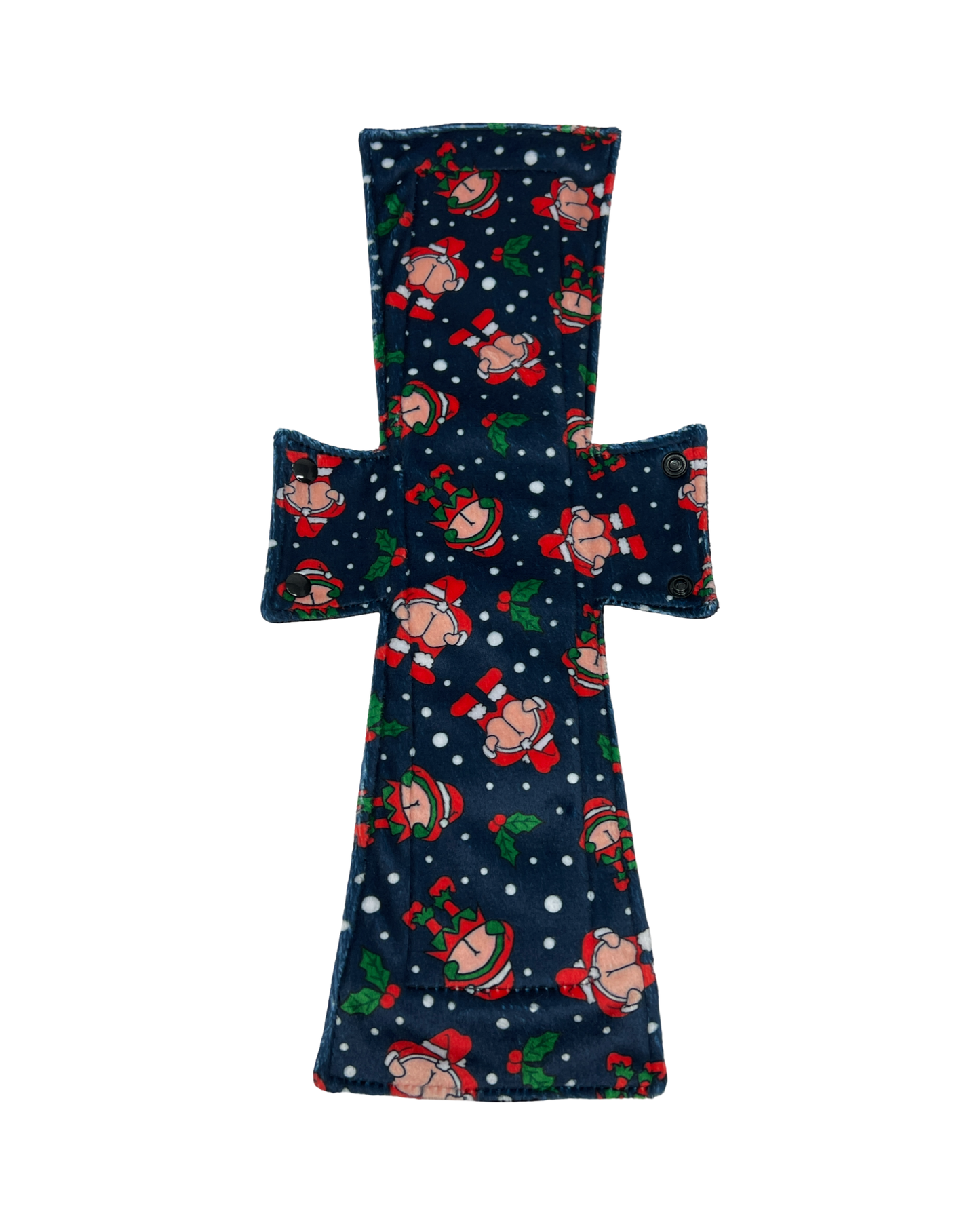 Santa’s Moon Minky Single Super Night/Postpartum Pad 16.5"