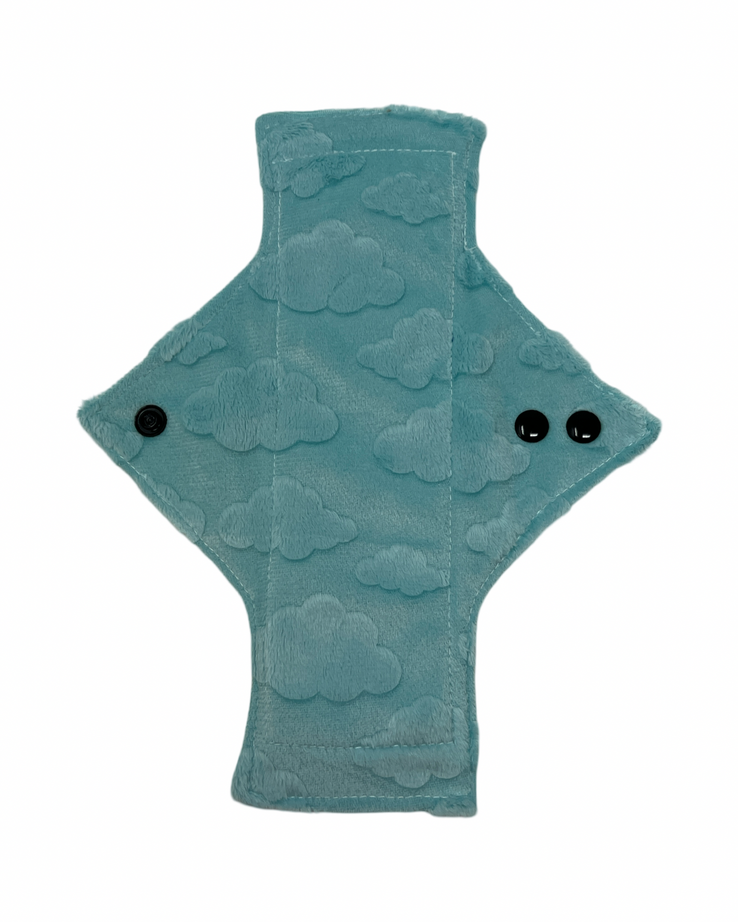 Fluffy Clouds Minky Single Light Flow Day Pad
