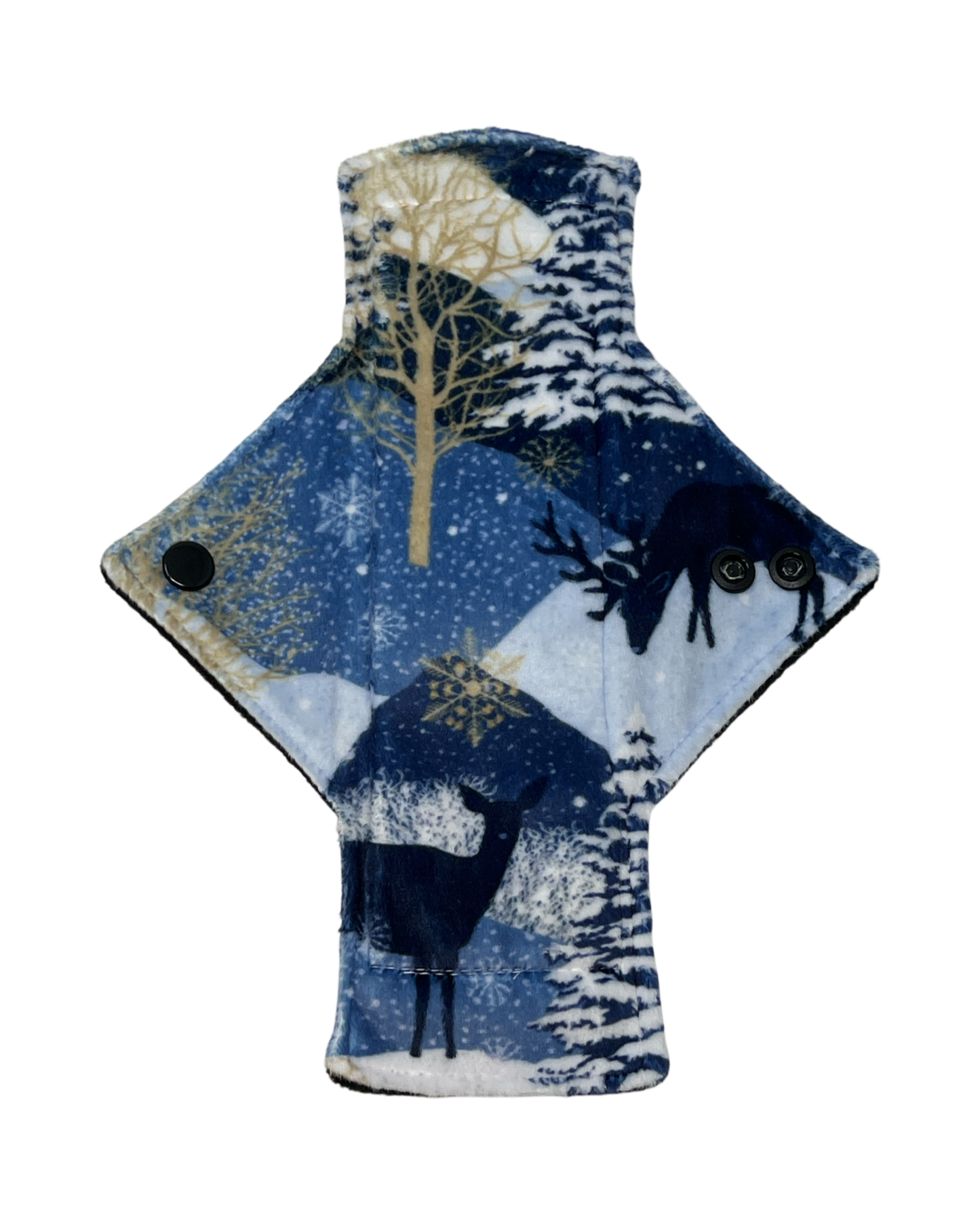 Winter Scene Minky Single Light Flow Day Pad