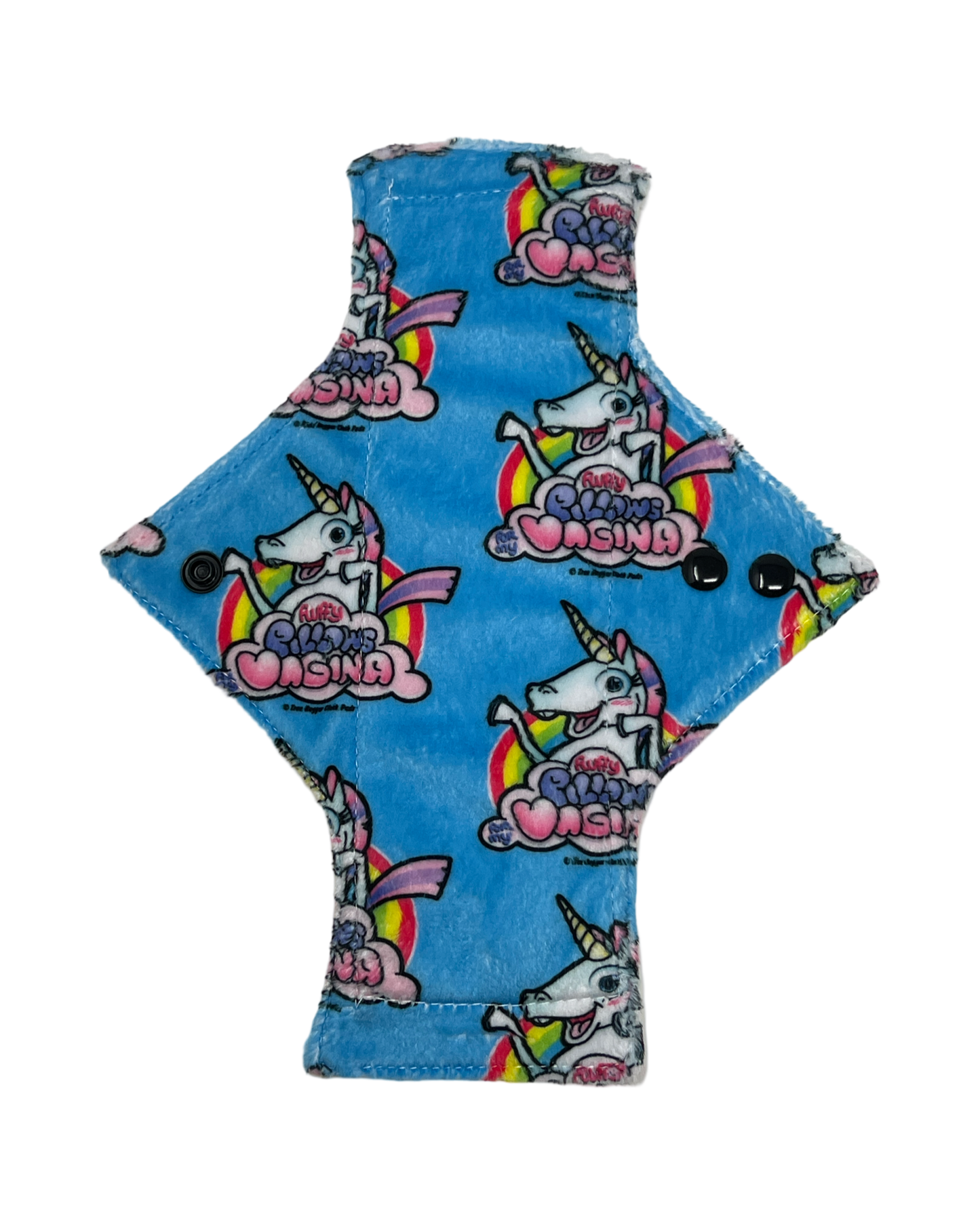 Exclusive Fluffy Pillows Minky Single Light Flow Day Pad - Tree Hugger Cloth Pads