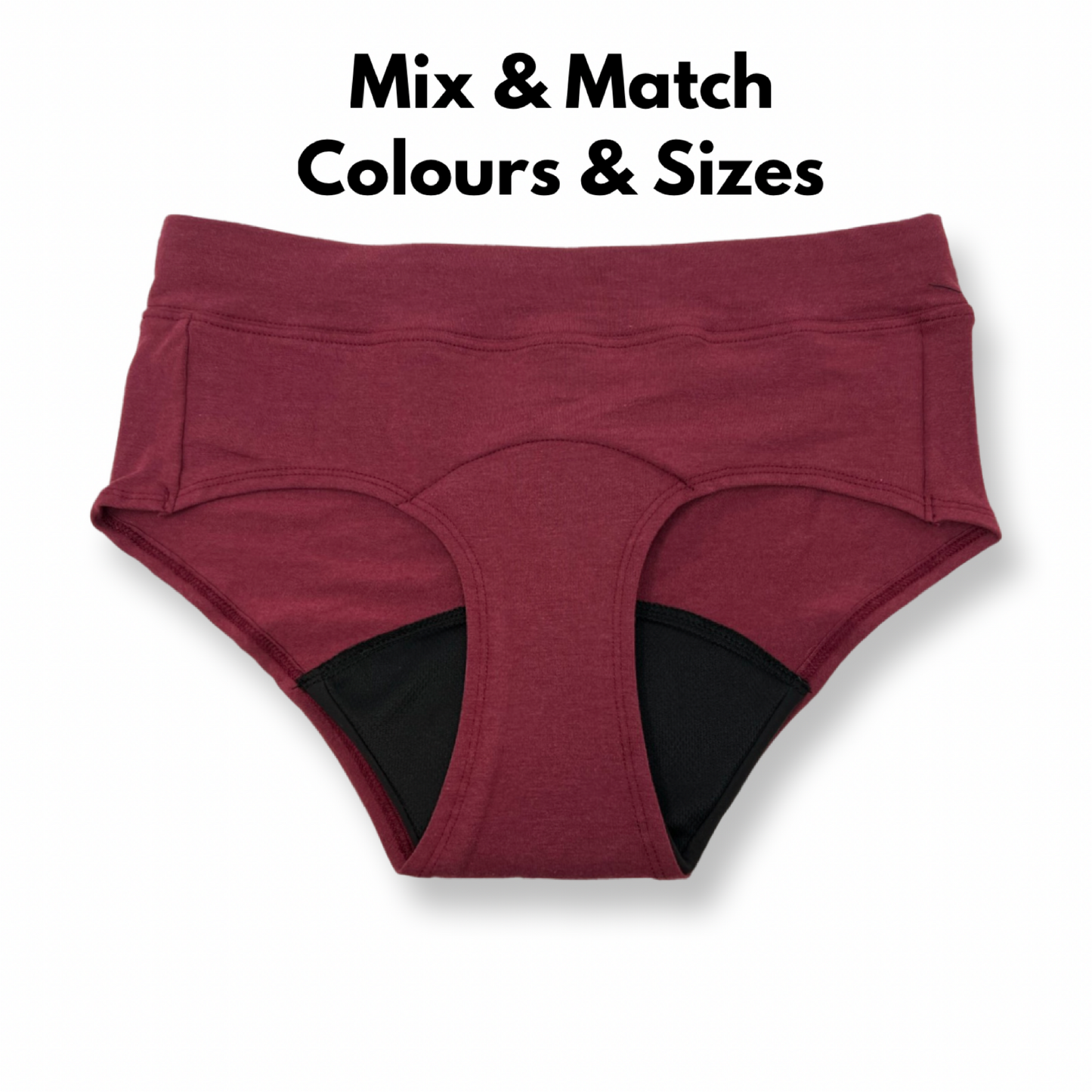 “Game Changer" Period Underwear - Choose Colour & Size