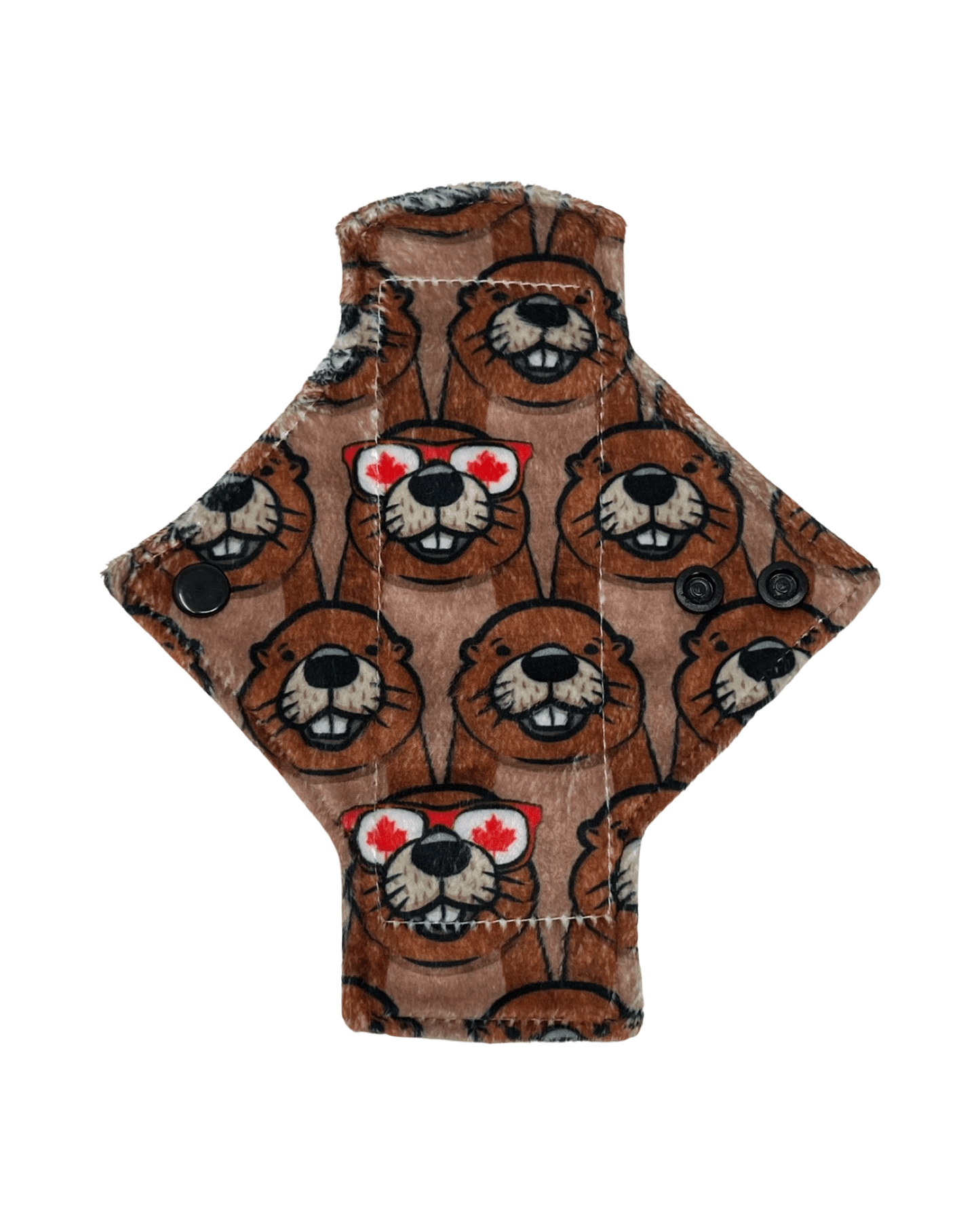 Canadian Beaver Limited Edition Minky Single Pantyliner - Tree Hugger Cloth Pads
