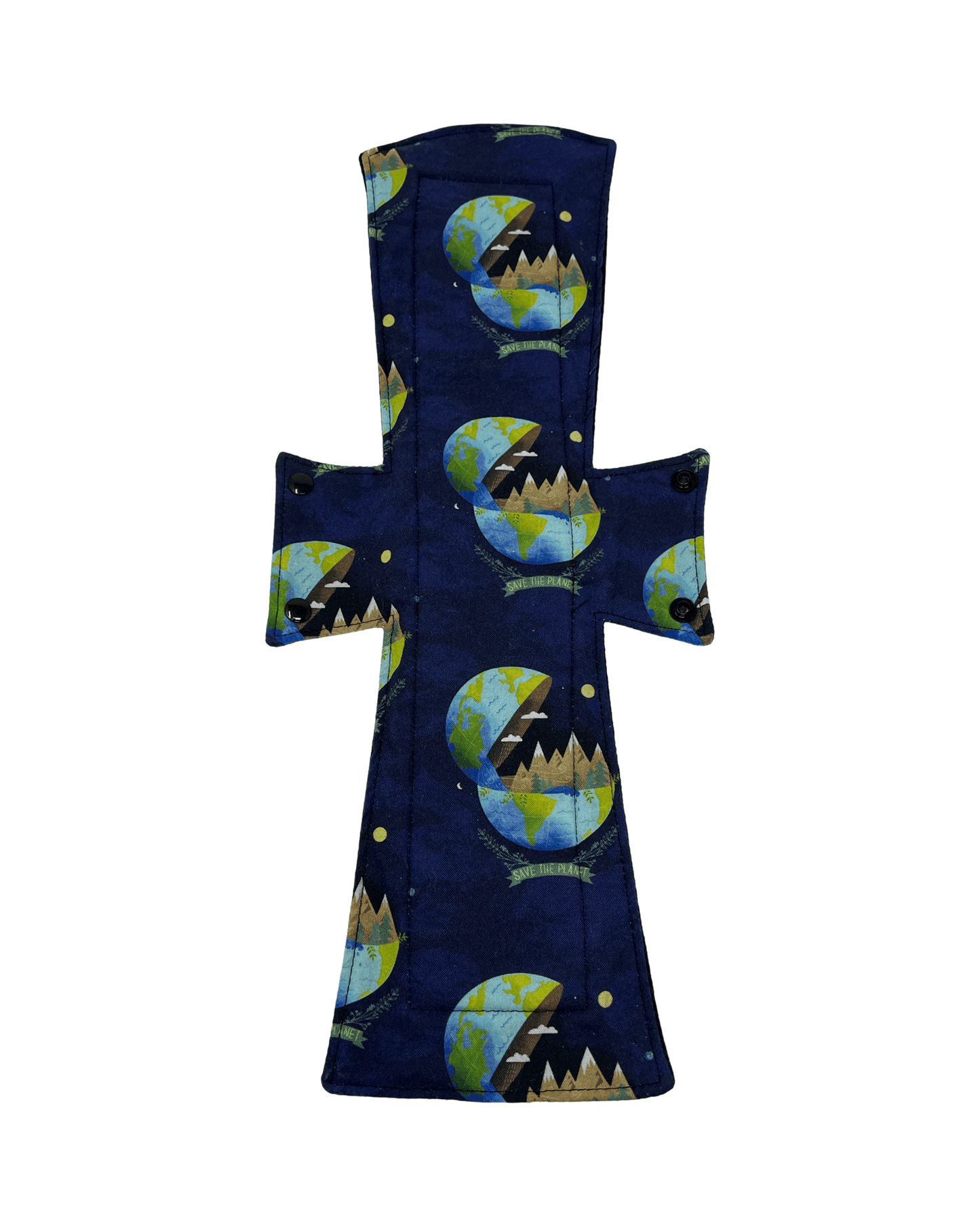 Earth Limited Edition Cotton Single Super Night/Postpartum Pad 16.5" - Tree Hugger Cloth Pads