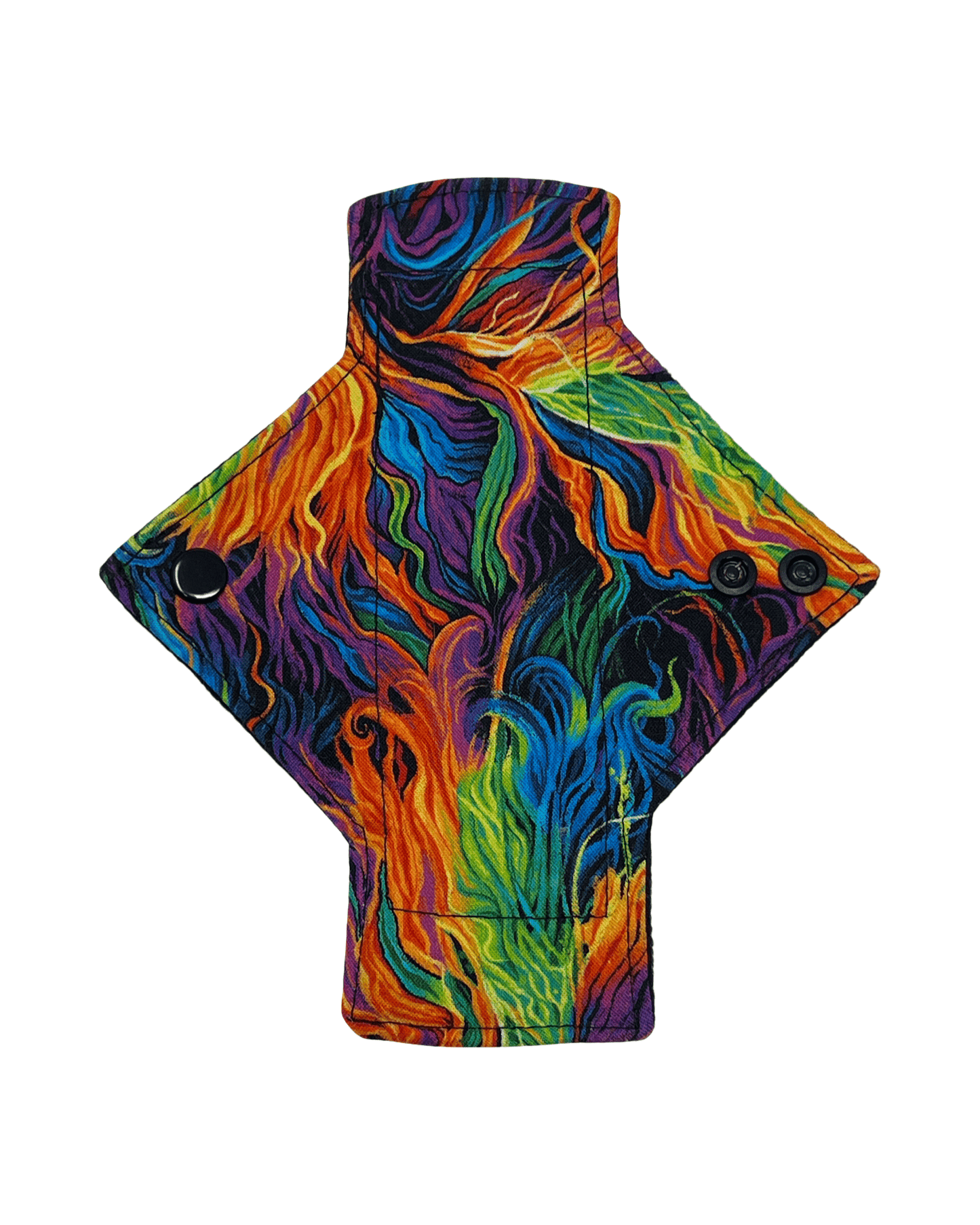 Electric Wave Cotton Single Pantyliner - Tree Hugger Cloth Pads