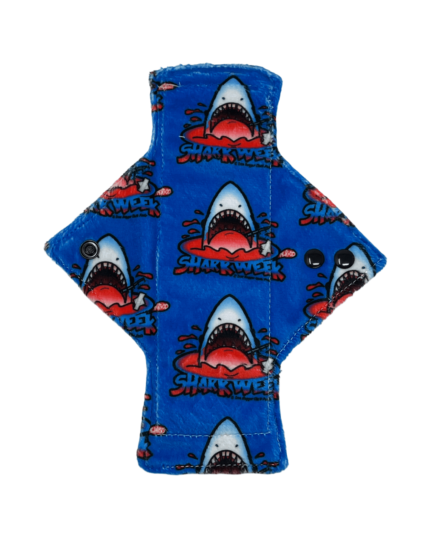 Exclusive Shark Week Minky Single Heavy Flow Day Pad - Tree Hugger Cloth Pads