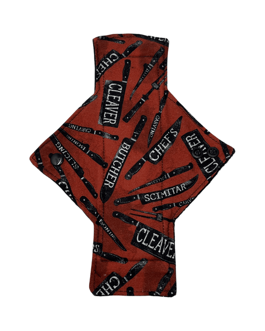 Feeling Stabby Cotton Single Light Flow Day Pad - Tree Hugger Cloth Pads