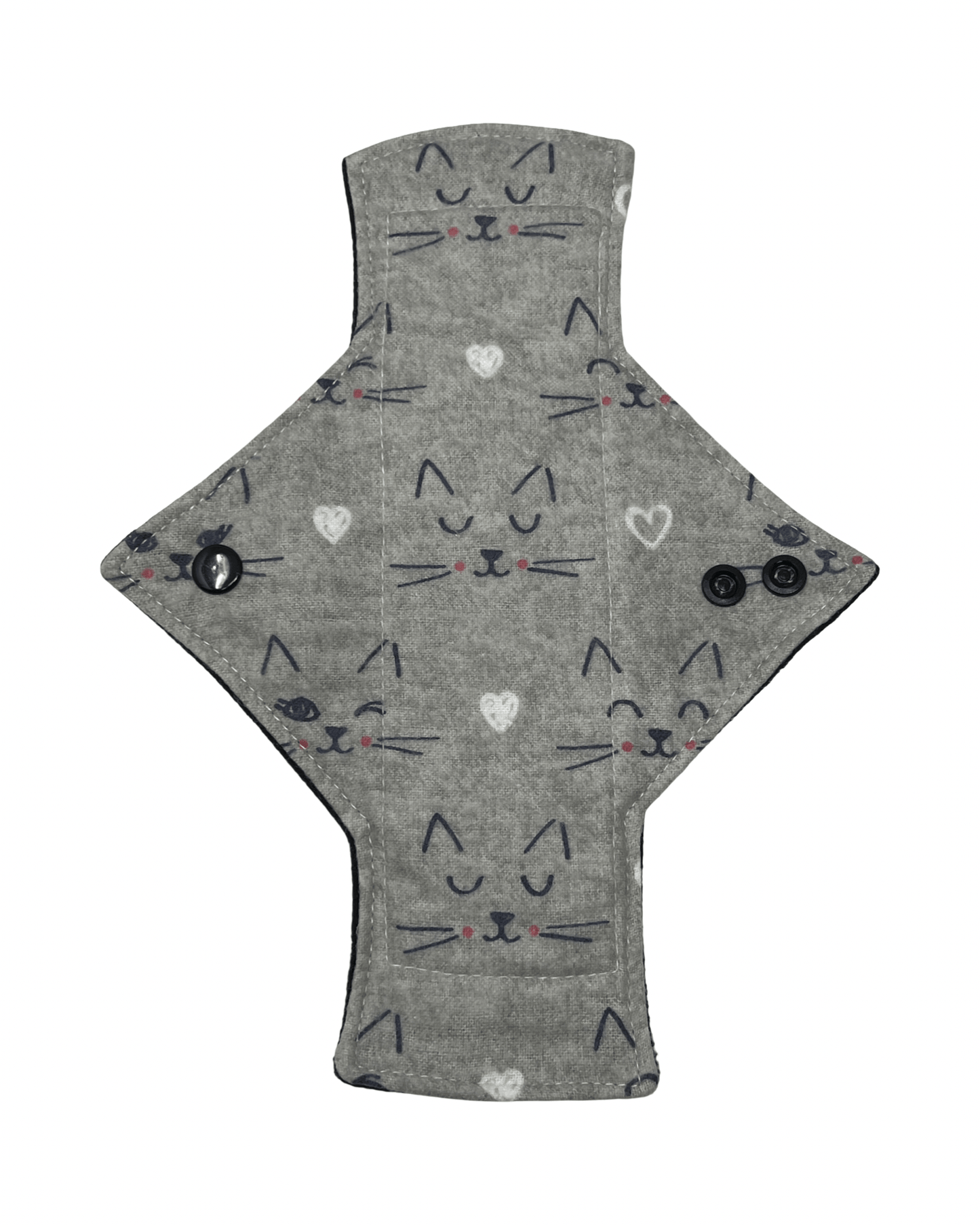 Flannel Whiskers Limited Edition Cotton Single Light Flow Day Pad - Tree Hugger Cloth Pads