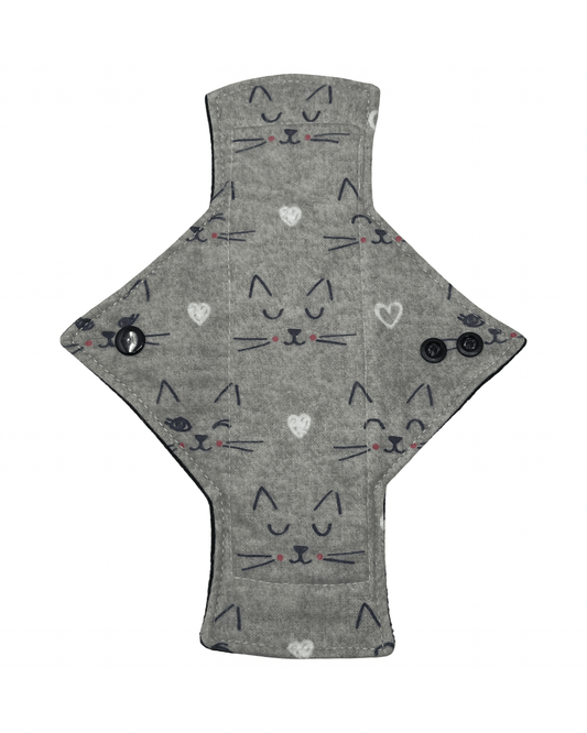 Flannel Whiskers Limited Edition Cotton Single Light Flow Day Pad - Tree Hugger Cloth Pads