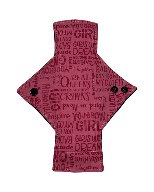 Girls Cotton Single Light Flow Day Pad - Tree Hugger Cloth Pads