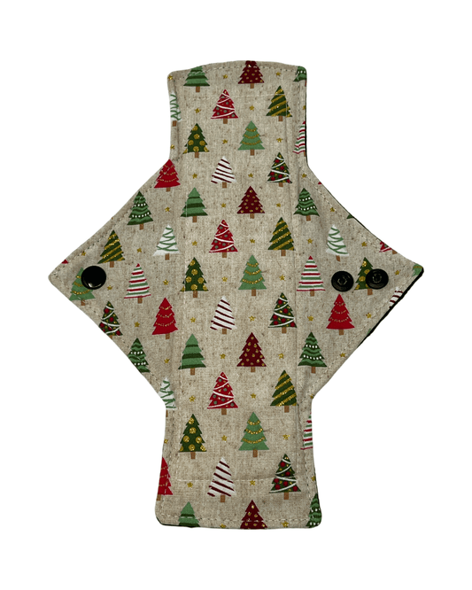 Glitter Trees Limited Edition Cotton Single Light Flow Day Pad - Tree Hugger Cloth Pads
