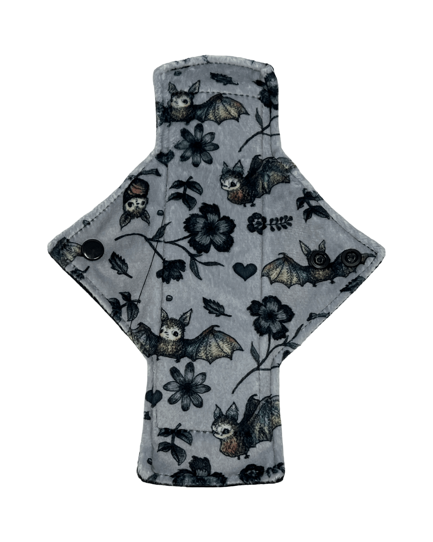 Grey Bats Limited Edition Minky Single Light Flow Day Pad - Tree Hugger Cloth Pads