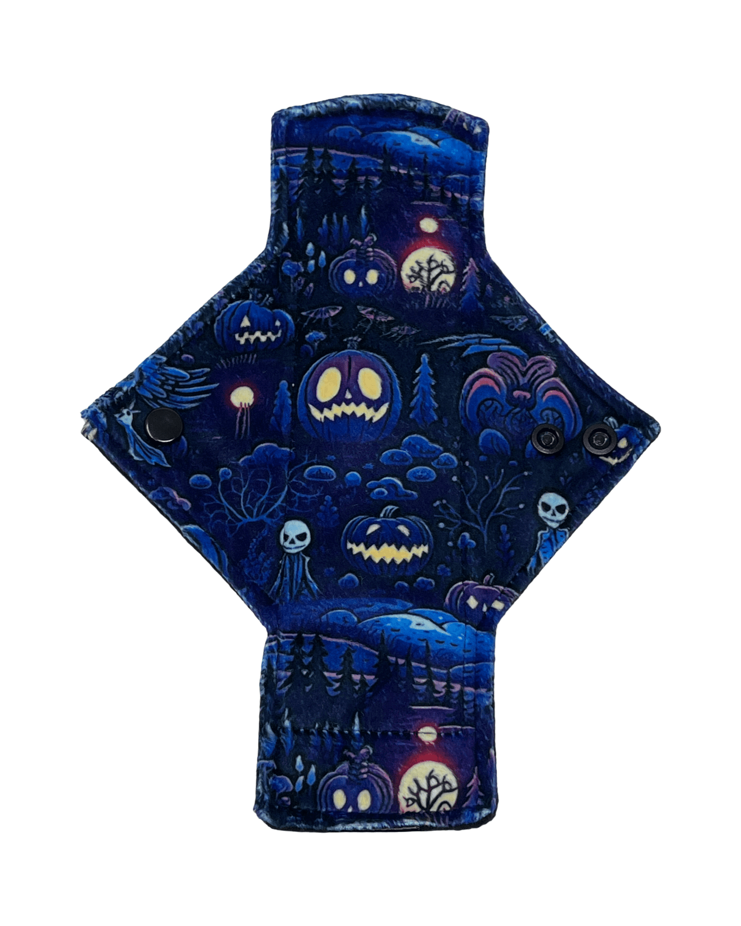 Halloween Blues Limited Edition Minky Single Heavy Flow Day Pad - Tree Hugger Cloth Pads