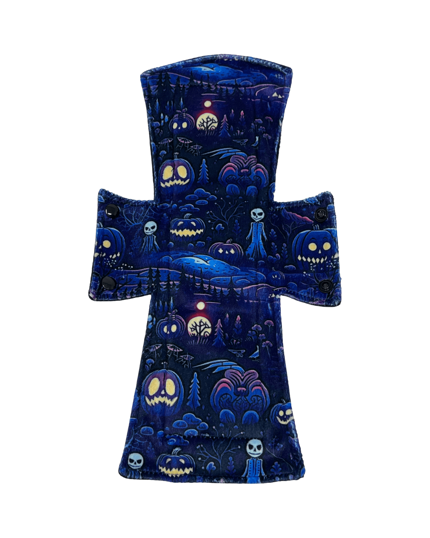 Halloween Blues Limited Edition Minky Single Night/Postpartum Pad - Tree Hugger Cloth Pads