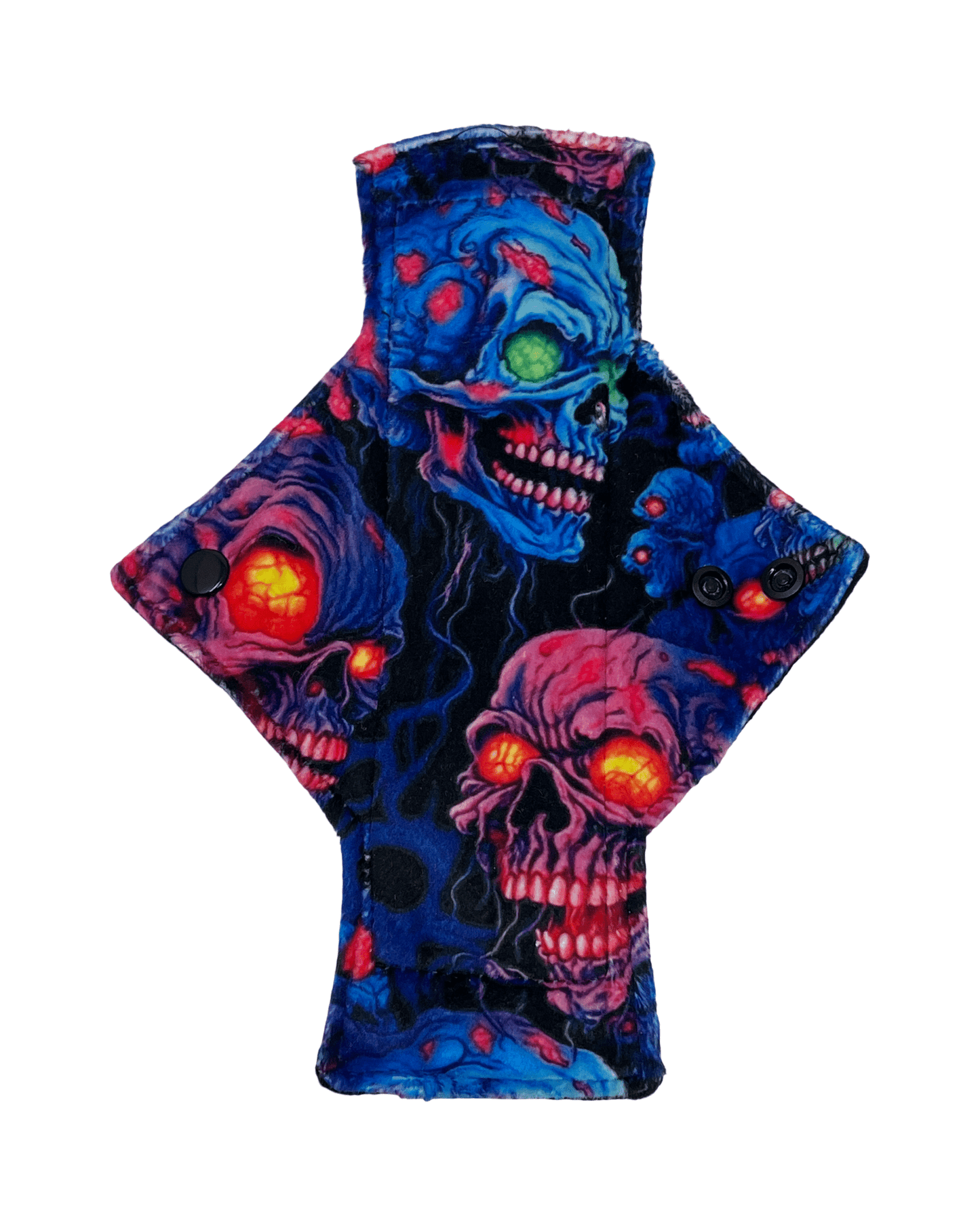 Horror Zombie Limited Edition Minky Single Light Flow Day Pad - Tree Hugger Cloth Pads