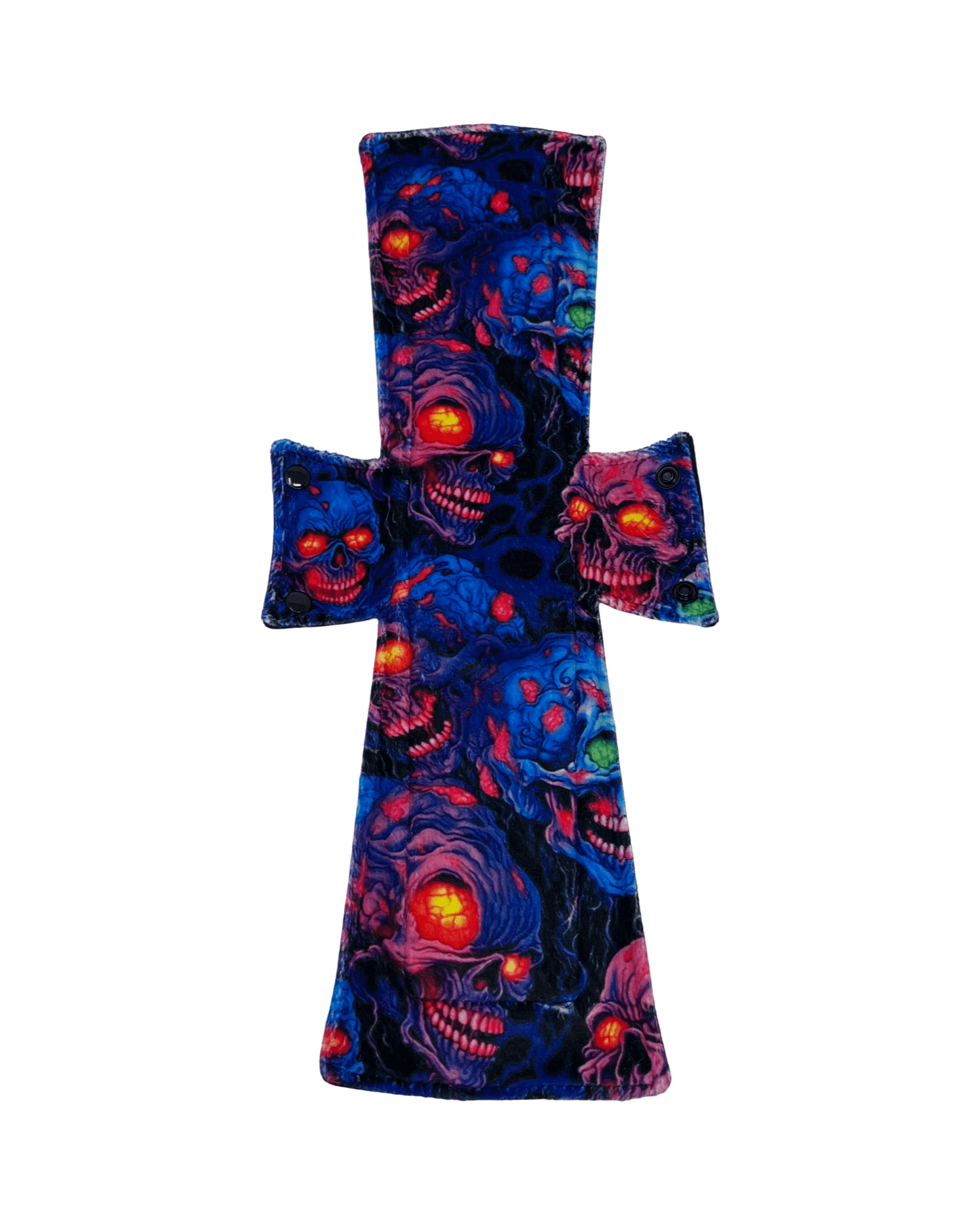 Horror Zombie Limited Edition Minky Single Super Night/Postpartum Pad 16.5" - Tree Hugger Cloth Pads