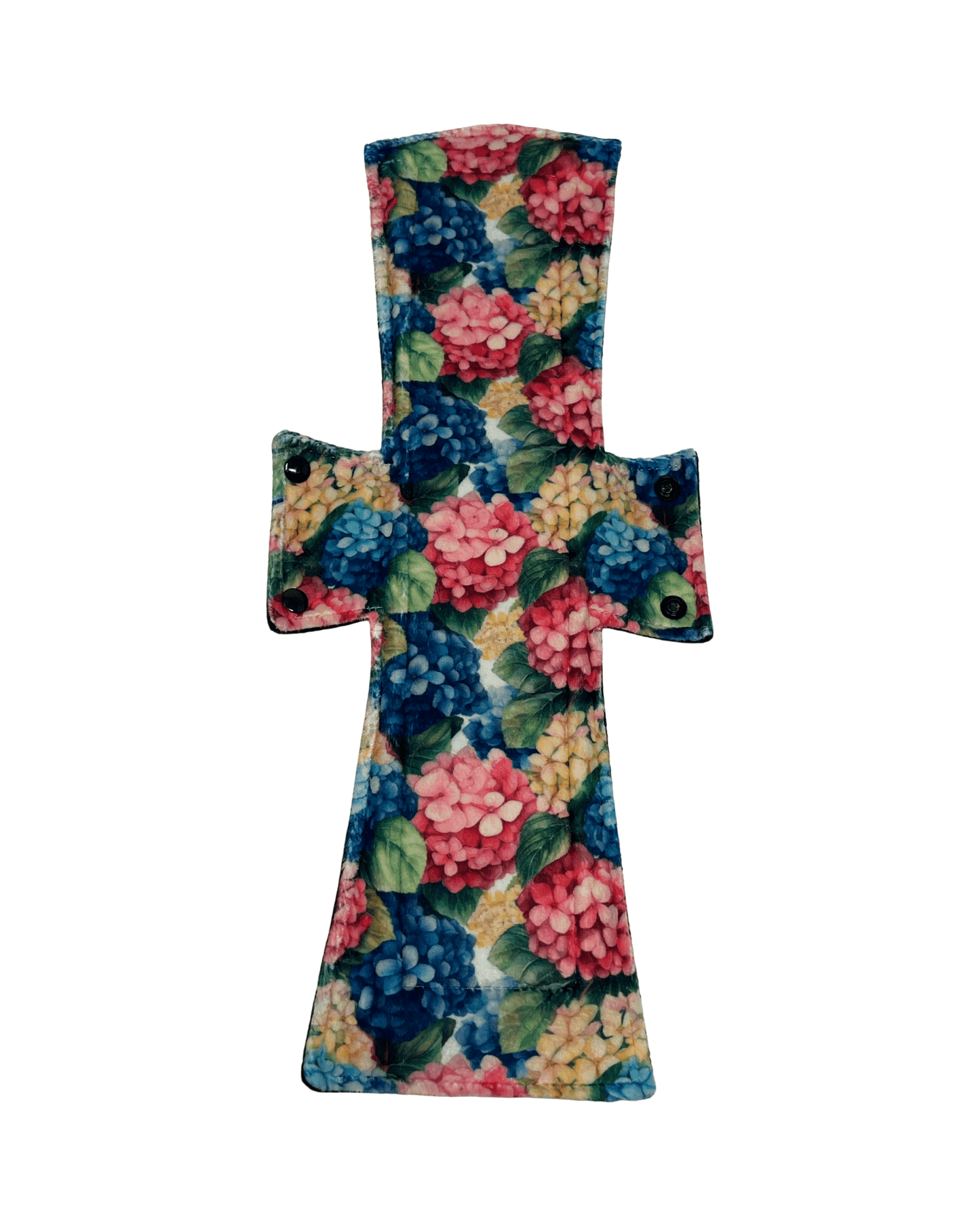 Hydrangea Minky Single Super Night/Postpartum Pad 16.5" - Tree Hugger Cloth Pads