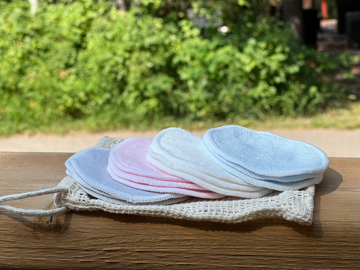 Reusable Bamboo Terry Rounds/Make Up Removers