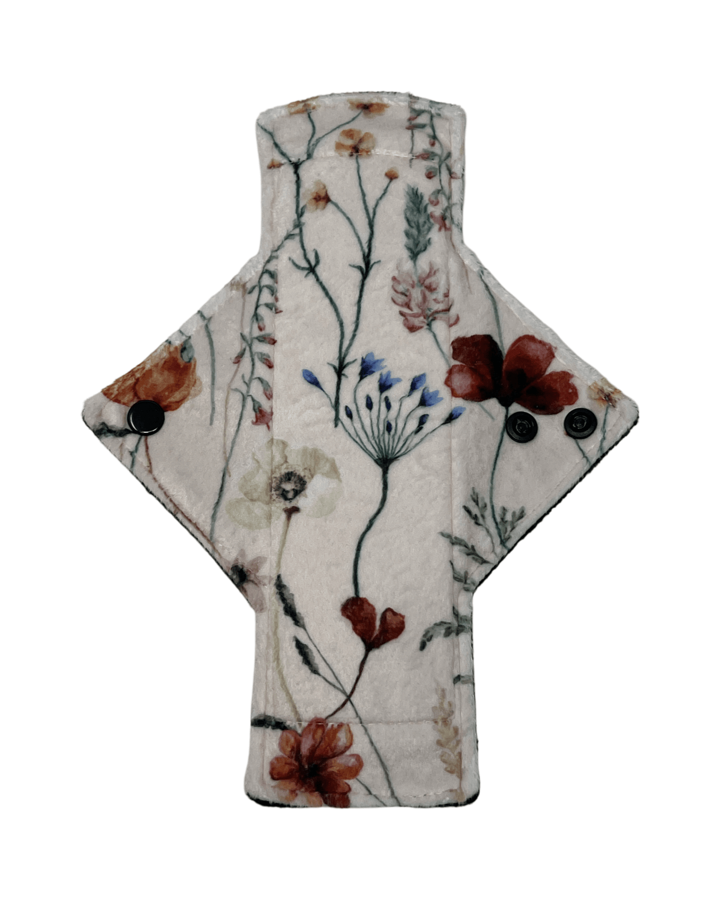 Ivory Wildflowers Limited Edition Minky Light Flow Day Pad - Tree Hugger Cloth Pads