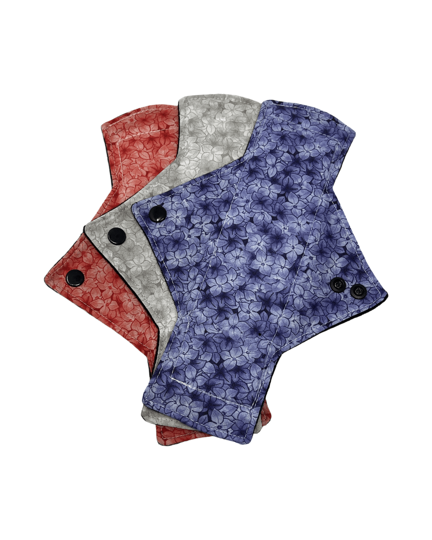 Lilac Cotton Light Flow Day Pad Set - Tree Hugger Cloth Pads