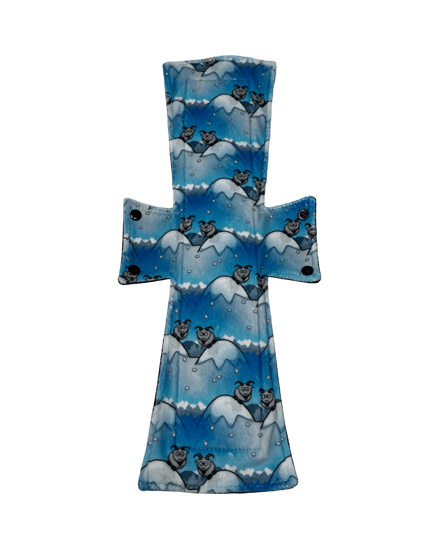 Mountain Buddies Minky Single Super Night/Postpartum Pad 16.5" - Tree Hugger Cloth Pads