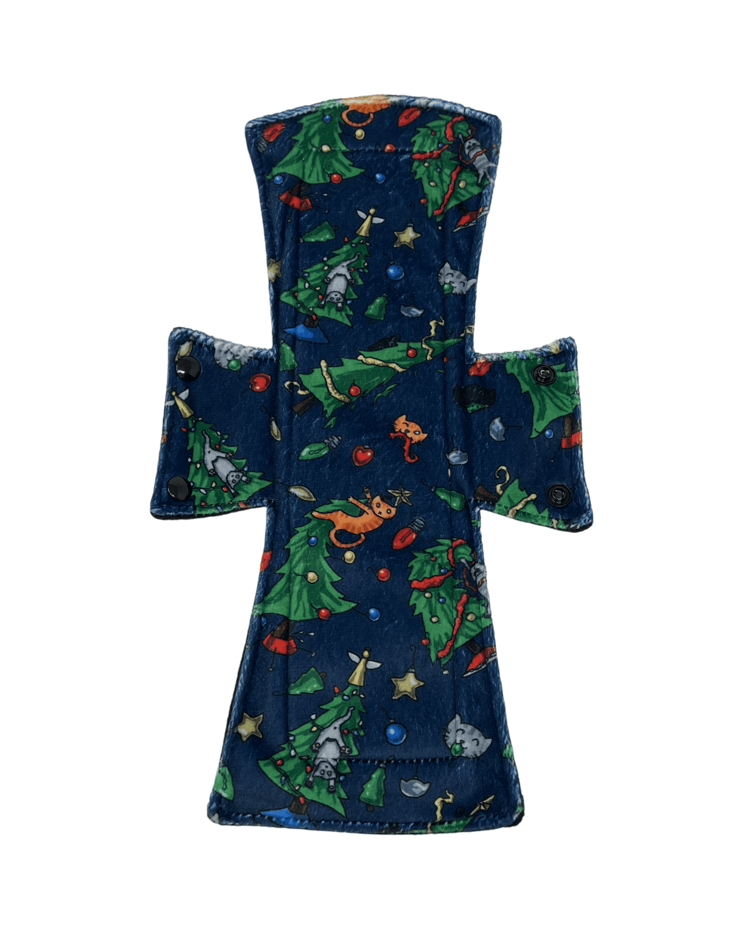 Naughty Cats Minky Single Night/Postpartum Pad - Tree Hugger Cloth Pads