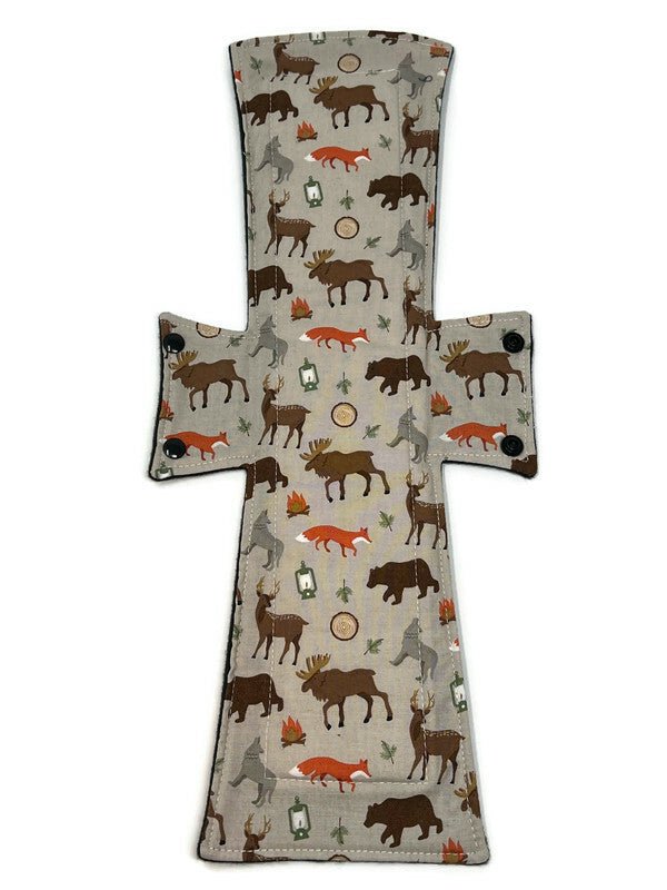 On the Trail Cotton Single Super Night/Postpartum Pad 16.5" - Tree Hugger Cloth Pads