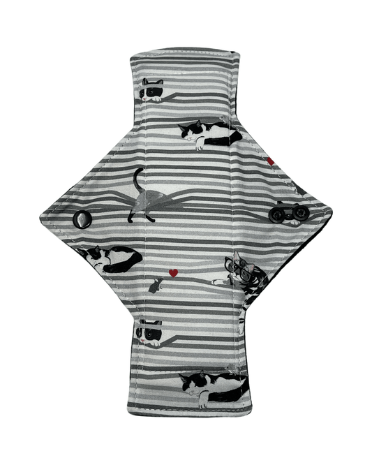 Peek - a - boo Cotton Single Light Flow Day Pad - Tree Hugger Cloth Pads