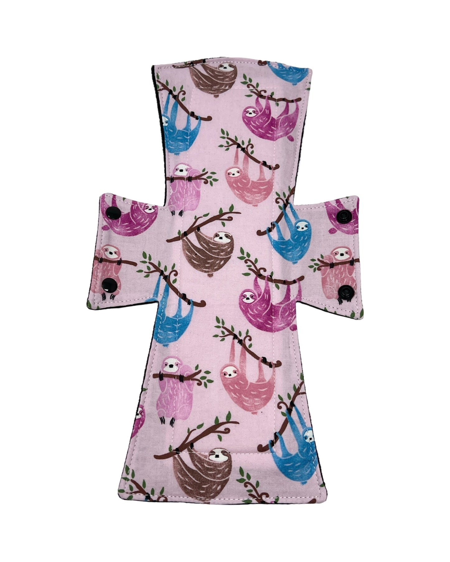 Pink Sloths Limited Edition Cotton Single Night/Postpartum Pad - Tree Hugger Cloth Pads