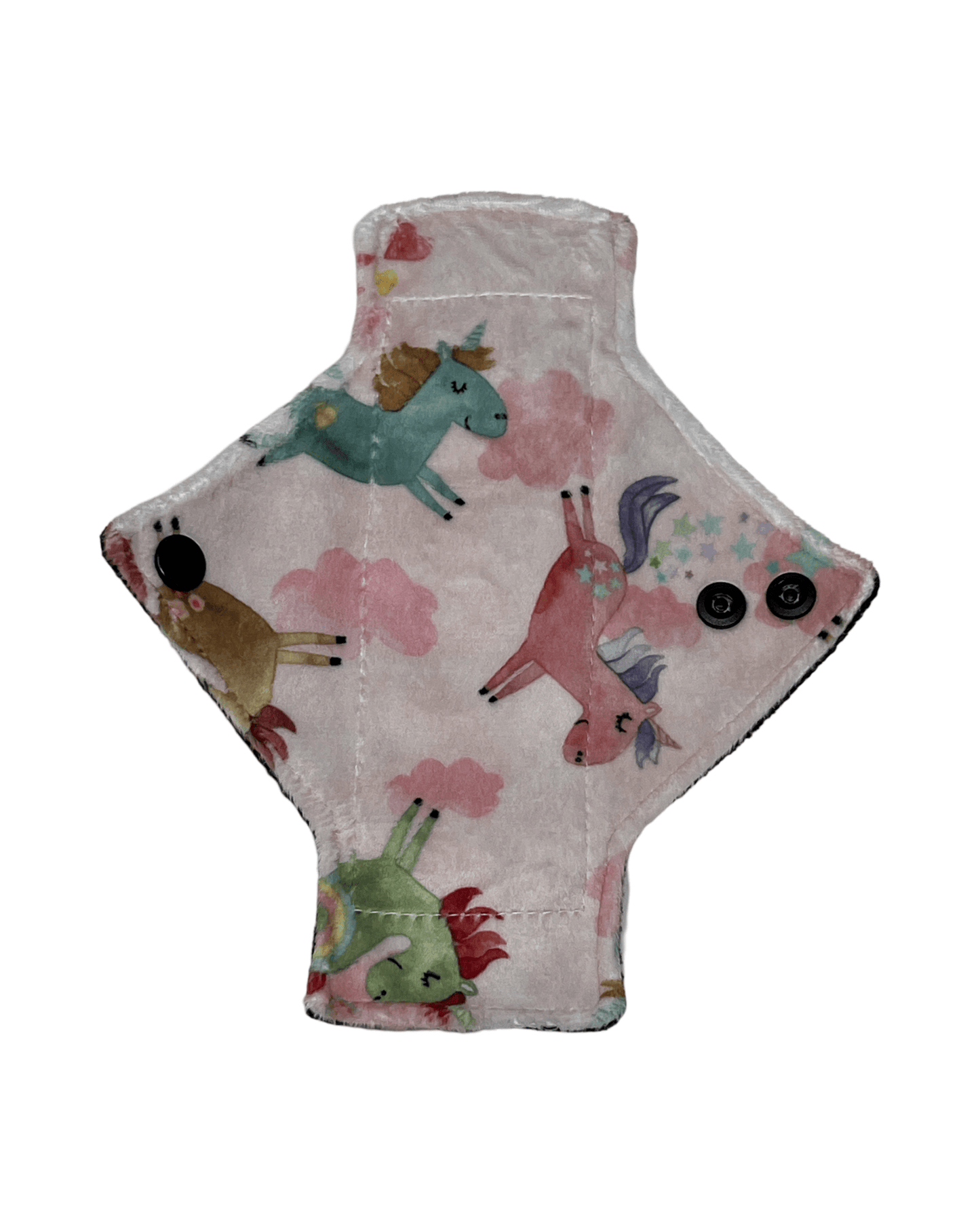 Pink Unicorn Minky Single Pantyliner - Tree Hugger Cloth Pads