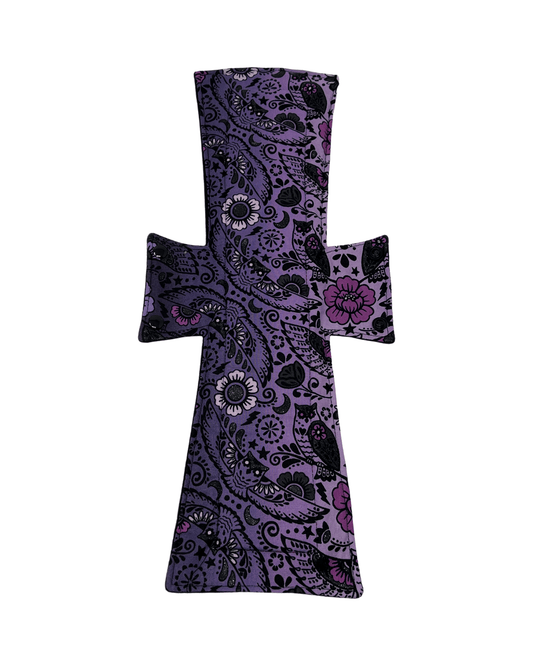 Purple Owls Cotton Single Super Night/Postpartum Pad 16.5" - Tree Hugger Cloth Pads