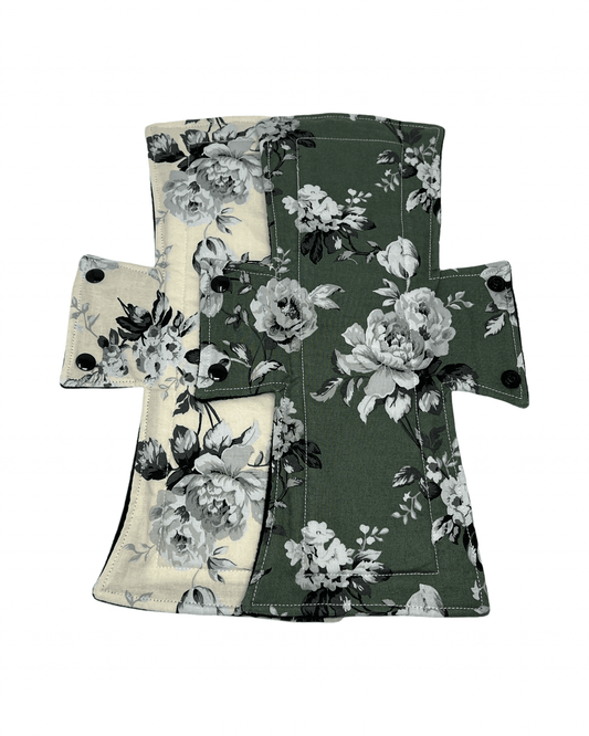 Tea Time Cotton Night/Postpartum Pad Set - Tree Hugger Cloth Pads