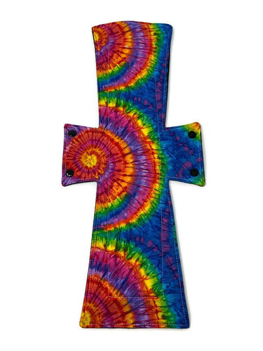 Tie Dye Cotton Single Super Night/Postpartum Pad 16.5" - Tree Hugger Cloth Pads