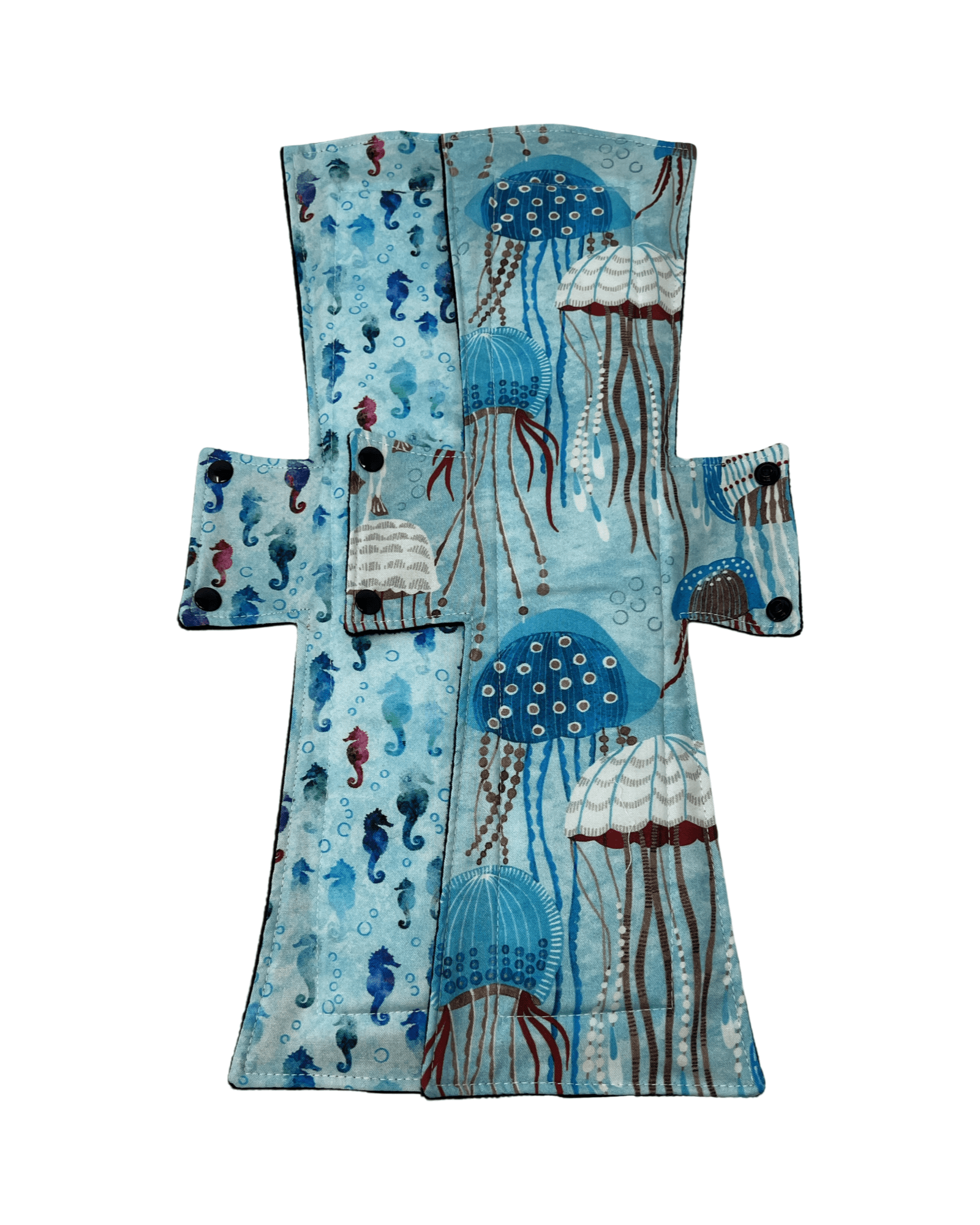 Underwater Dream Cotton Set Super Night/Postpartum Pad 16.5" - Tree Hugger Cloth Pads
