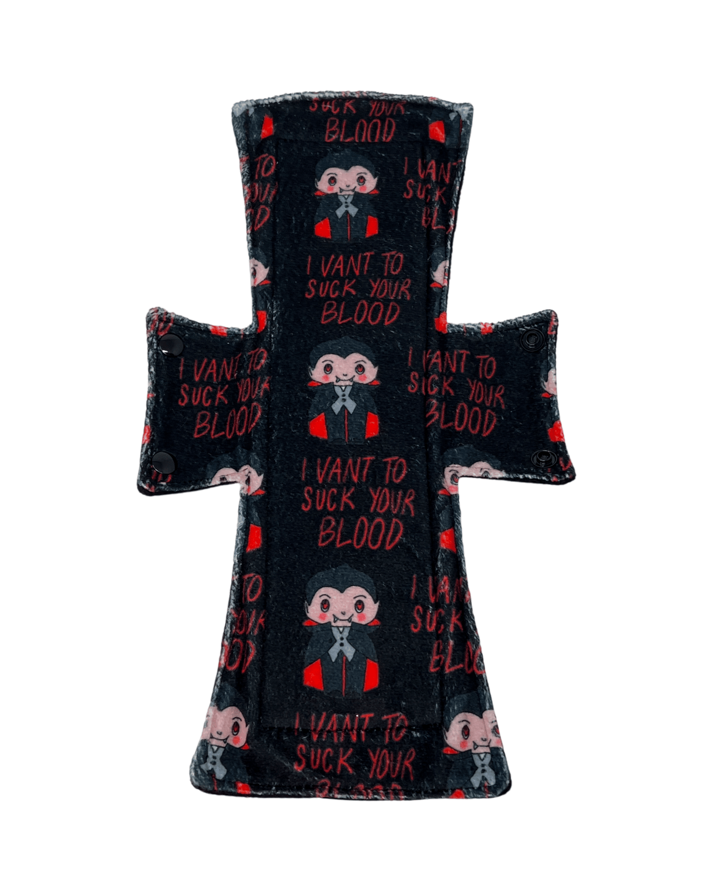 Vampire Minky Single Night/Postpartum Pad - Tree Hugger Cloth Pads