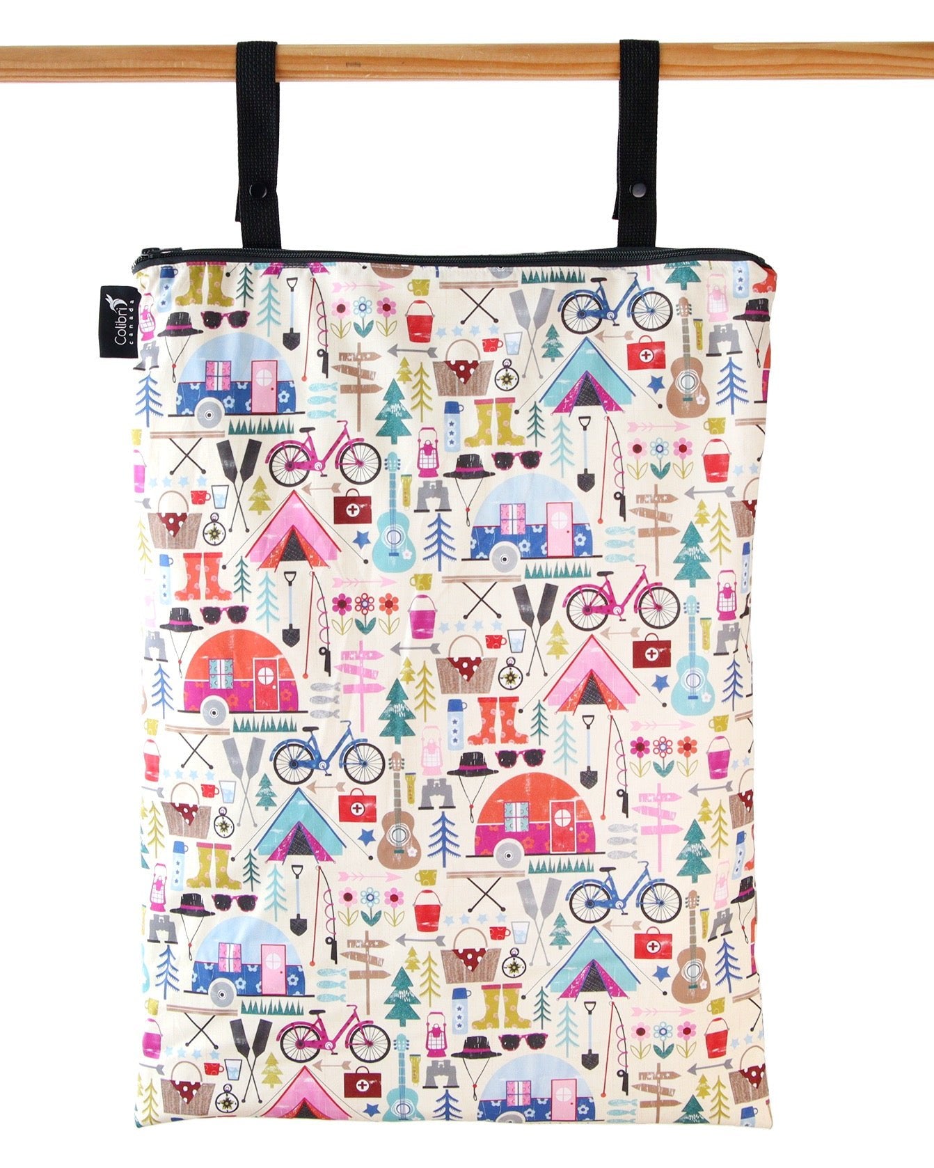 XL Colibri Happy Camper Wet Bag - Tree Hugger Cloth Pads