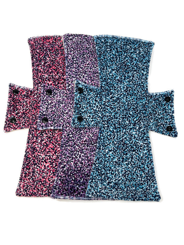Period Camo Minky Night/Postpartum Pads - Tree Hugger Cloth Pads