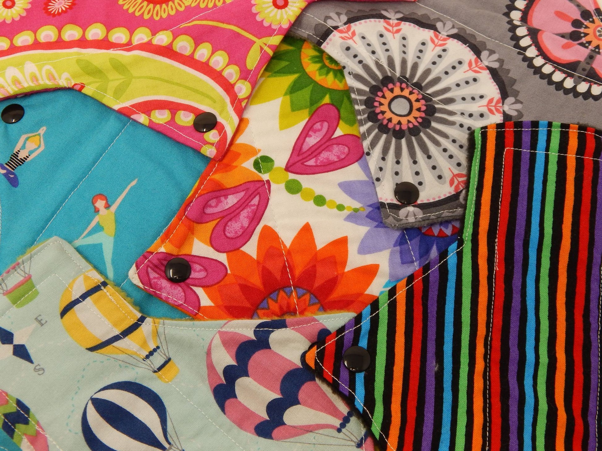 Surprise Me! Cotton Starter Set/Size Sampler (one of each size) - Tree Hugger Cloth Pads