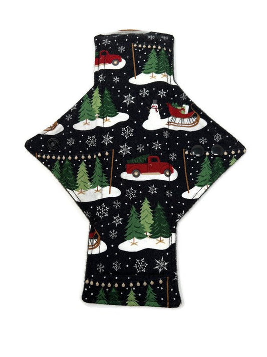 Tree Lot Limited Edition Cotton Single Light Flow Day Pad - Tree Hugger Cloth Pads