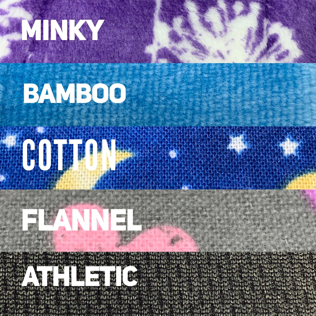 Top Fabric Comparison -Pros & Cons - Tree Hugger Cloth Pads