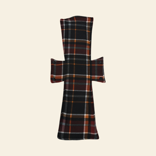 Fall Plaid Jersey Single Super Night/Postpartum Pad 16.5"