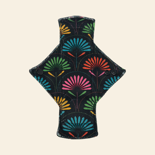 Art Deco Minky Single Heavy Flow Day Pad - Tree Hugger Cloth Pads