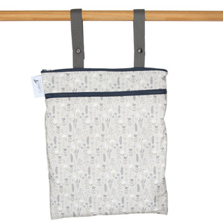Colibri Corn Flower Bathroom Dual Wet/Dry Bag - Tree Hugger Cloth Pads