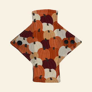 Multi-colour Pumpkins Cotton Single Pantyliner