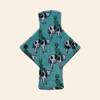 Take me to your Liter Minky Single Heavy Flow Day Pad - Tree Hugger Cloth Pads