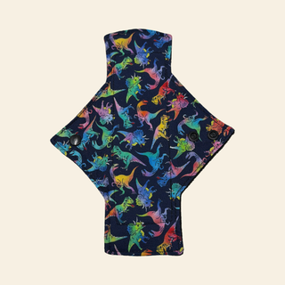 Multi-colour Dinos Cotton Single Heavy Flow Day Pad